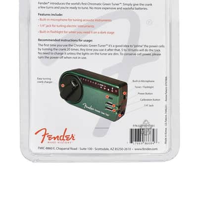 Promo -40% accordeur Chromatique Fender GT-1000 image 3