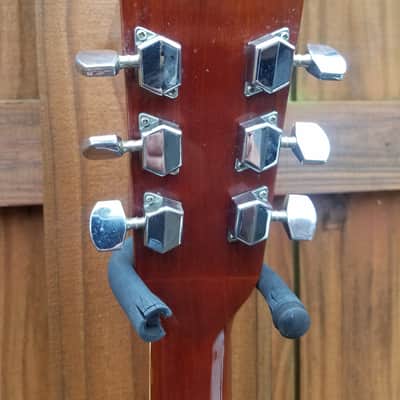 Early 70's Harmony Model  HM 400 Flattop Acoustic Guitar Martin D-41 Copy Nice Great Player & Sound image 10