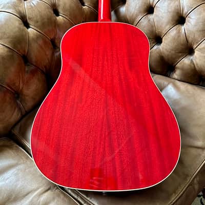 Gibson J45 Standard Cherry Red Custom Color image 5