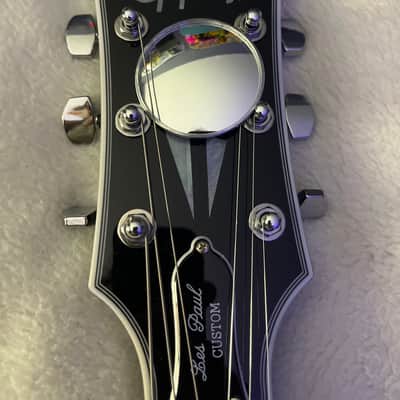 ADAM JONES CUSTOM SHOP 1979 Les Paul custom. Antique SILVER BURST with ZERO LAME IMAGES on the back of this beautiful guitar. image 13