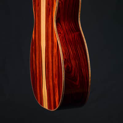 Bourgeois 000 Cutaway Large Soundhole Custom Cocobolo and Bearclaw Adirondack Spruce NEW image 24