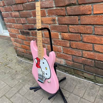 Hello Kitty Super Strat Charvel Style image 5