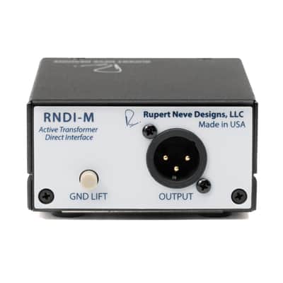 RUPERT NEVE DESIGNS RNDI-M Active Transformer Direct Interface image 3