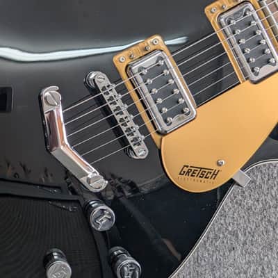 2022 Gretsch G5222 Electromatic Double Jet BT - Black - V-Stoptail image 3