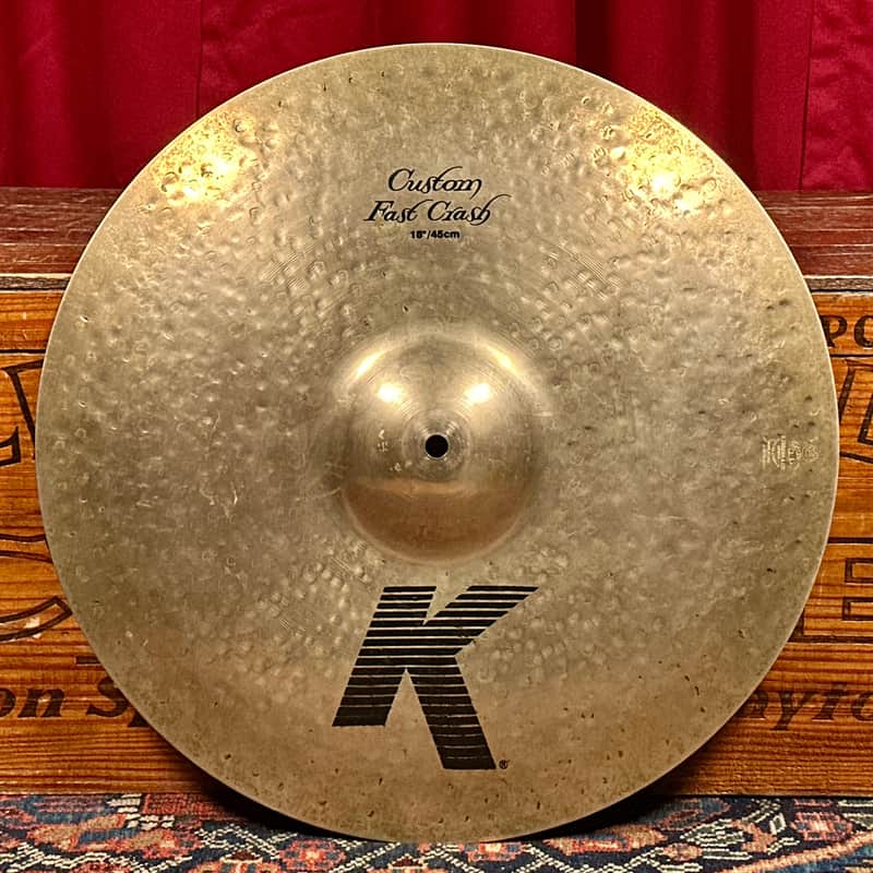 18" Zildjian K Custom Fast Crash Cymbal 1402g *Video Demo* image 1