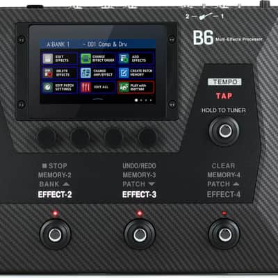 Zoom B6 Bass Multi-effects Processor image 1