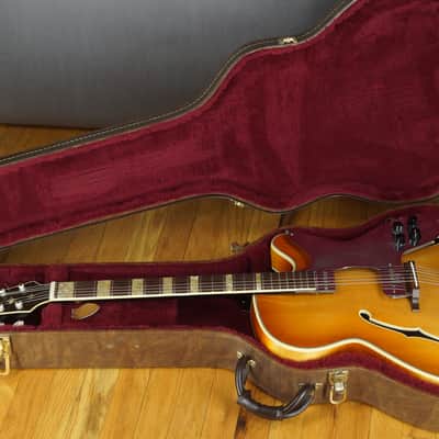 Framus Billy Lorento Archtop 1950s /Orange burst w Video image 20