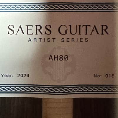 SAERS AH80 Hauser Style Classical Guitar image 5