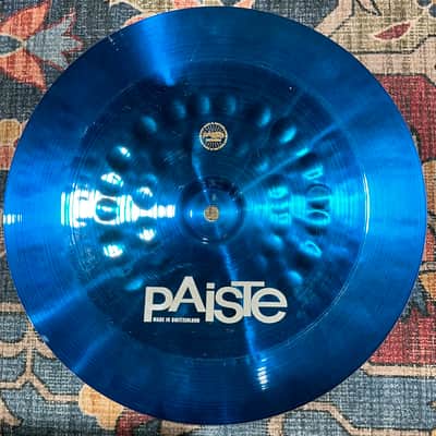 Paiste 14 Inches Color Sound 900 Blue China Cymbal *OPEN BOX* image 4