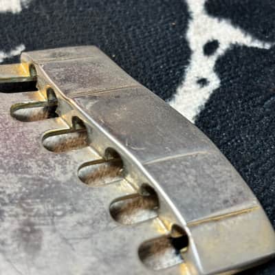 Gretsch Tailpiece  1950's - Gold Vintage Original image 4