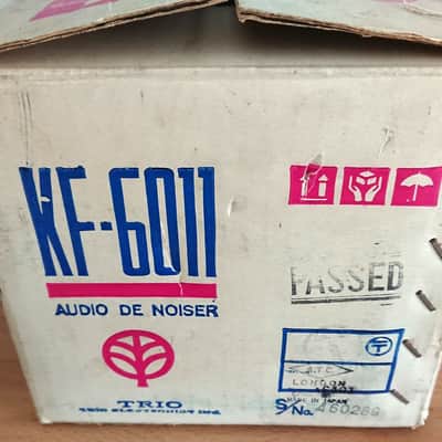 TRIO (KENWOOD) KF-6011 Solid State Audio Denoiser - In the original box image 2