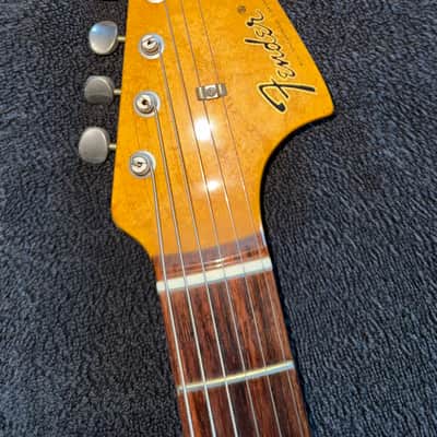 Used Fender Japan 60s Jaguar Candy Apple Red Solid Body image 5