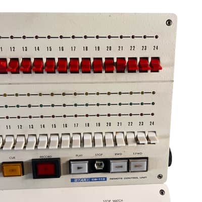 Otari CB-113 Remote + CB-115 Auto Locator w/ Stand (MTR-90 Series) AS IS - UNTESTED image 5