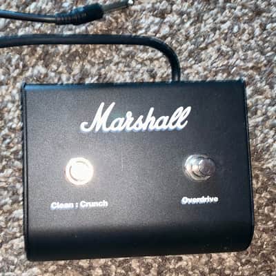 Marshall 90010 dual footswitch Control pedal for amp image 1