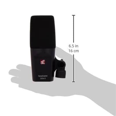 SE Electronics DCM6 Dynacaster DCM 6 Broadcast Microphone, Black image 3