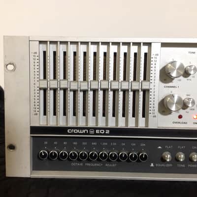 Crown EQ2 • Stereo 11 Band Graphic Equalizer • RARE • Excellent Condition image 2