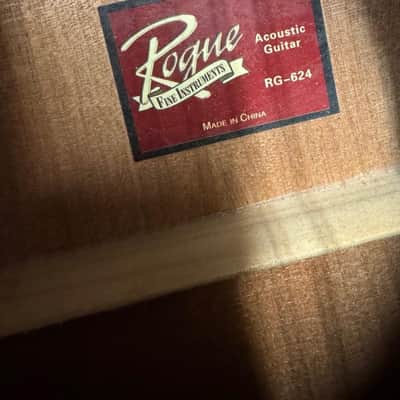 Rogue RG-624 Left-Handed Acoustic Guitar (Used) image 9