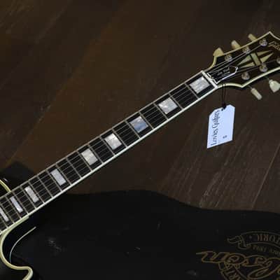 2000 Gibson Custom Shop 68 Authentic Les Paul Custom Electric Guitar Black Ebony w/ Nickel Hardware + OHSC image 7