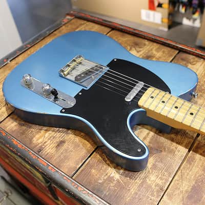 Fender Vintera Road Worn '50s Telecaster 2020 - 2021 - Lake Placid Blue image 7