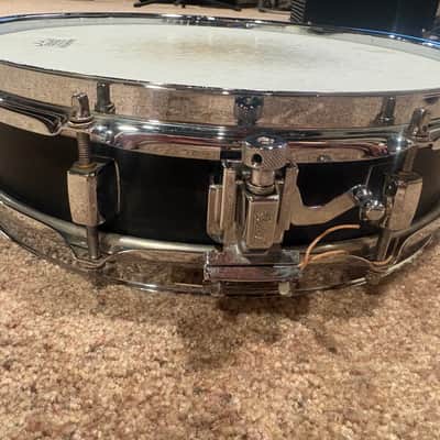 Pearl S1330B/C103 13x3" Steel Piccolo Snare Drum 2010s - Piano Black image 4