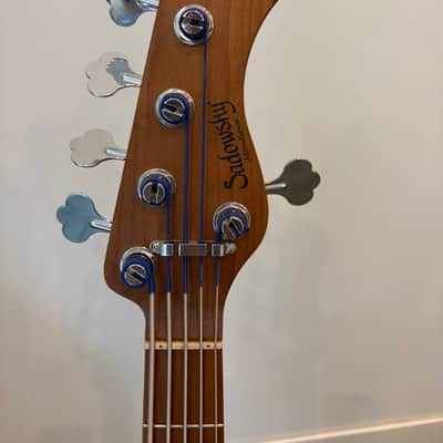 Sadowsky MetroExpress Hybrid P/J Bass with Maple Fretboard 2023 - Present - Candy Apple Red image 5