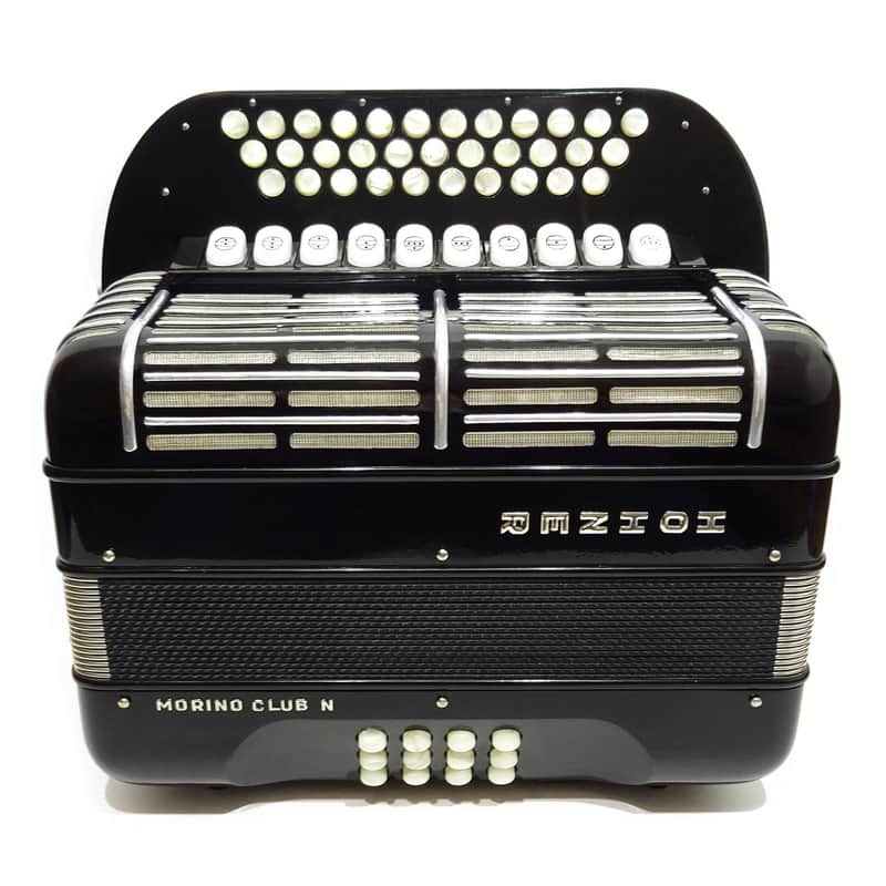 Hohner Morino Club N Button Accordion, Diatonic Double Cassotto Harmonika made in Germany, Straps, Case, Squeezebox Garmon, Amazing Rich and Deep sound! 2097 image 1