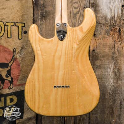 Fender Stratocaster Hardtail with Maple Fretboard 1979 - Natural image 4
