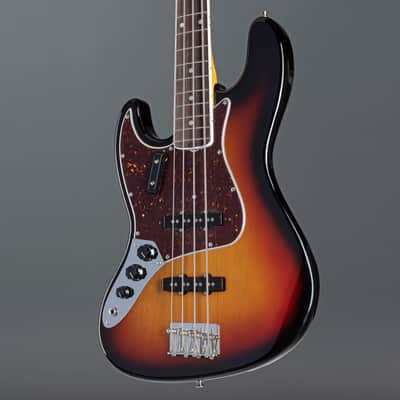 Fender American Vintage II 1966 Jazz Bass Lefthand RW 3-Color Sunburst - Lefthand Electric Bass image 6