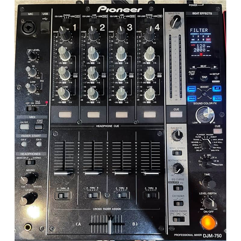 Pioneer DJM 750 Second-Hand | Reverb