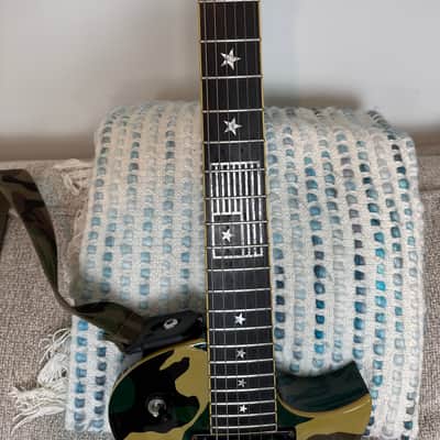 ESP LTD WA-600 Will Adler Signature 2007 - 2008 - Dark Green Camo image 5