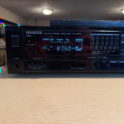 Vintage Kenwood Model KR-A57R AM/FM Receiver W/ Equalizer Fresh Service Remoteš„ image 5