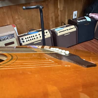 Epiphone FT-79 AN Inspired by Texan Reissue Acoustic Electric Guitar -2009 - Antique Natural w/hard case image 22