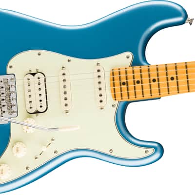 FENDER - American Professional Classic Stratocaster HSS  Maple Fingerboard  Faded Lake Placid Blue - 0114952379 image 4