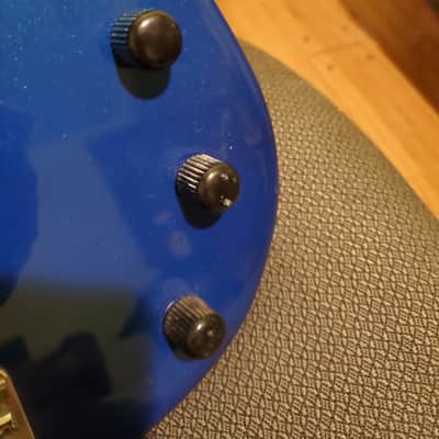 Yamaha TBRX174 4-String Electric Bass  Metallic Blue image 2