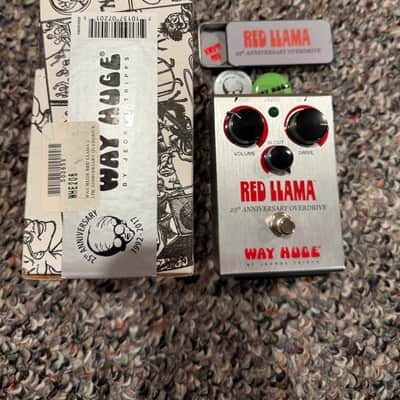 Way Huge WHE206 25th Anniversary Red Llama Overdrive | Reverb Canada