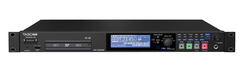 (Mint) Tascam SSR250N Solid State Audio Recorder with Dual SD image 1