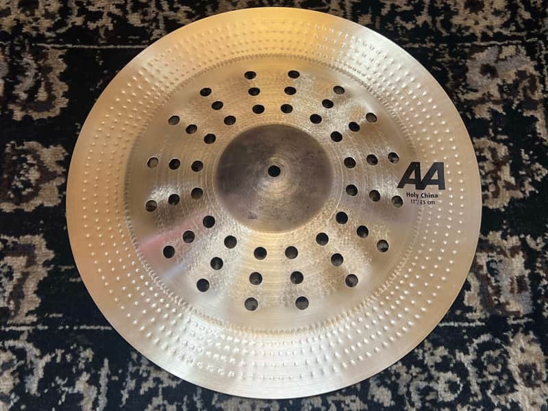Sabian 17" AA Holy China Cymbal - Natural image 1
