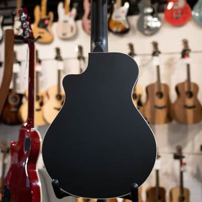 Yamaha APXT2 3/4-Size Thin-Line Cutaway Acoustic/Electric Guitar - Black with Gig Bag image 9