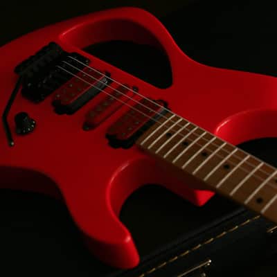 Kramer CK110 Tatsuya Signature Model Red/Orange & Kinsman Hard Case image 13