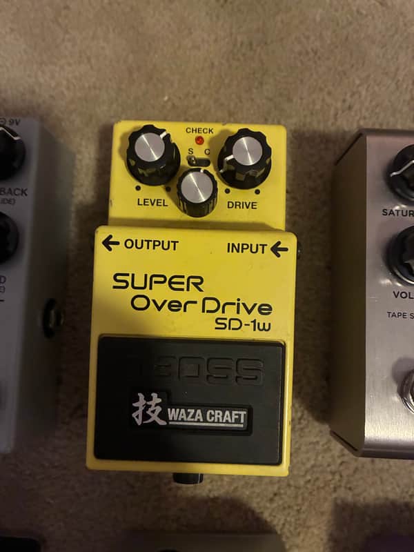 Boss SD-1W Super OverDrive Waza Craft
