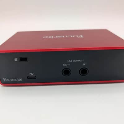 Focusrite Scarlett Solo 3rd Gen USB Audio Interface 2019 - Present - Red / Black image 4