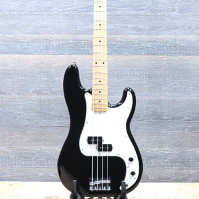 Fender Player Precision Bass Black Maple Fingerboard Electric Bass #MX23123570 image 2