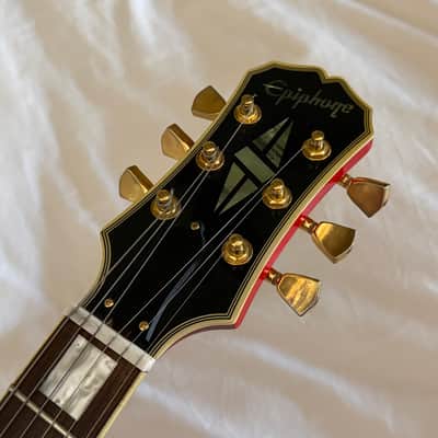 Vintage 2001 Epiphone (Gibson) Les Paul Custom Plus - Heritage Cherry Sunburst - Flame Top - Made in Korea (MIK) - Free Pro Setup image 17
