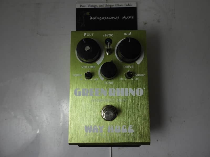 Way Huge Green Rhino MKIV Overdrive Effects Pedal Free USA Ship image 1