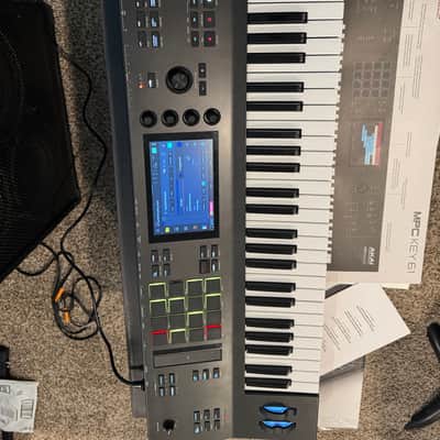 Akai MPC Key 61 Standalone Workstation Synthesizer 2024 - Present - Black image 6