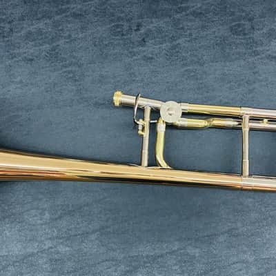 C-STOCK Bach Stradivarius 42BOG Professional Trombone Gold Bell image 4