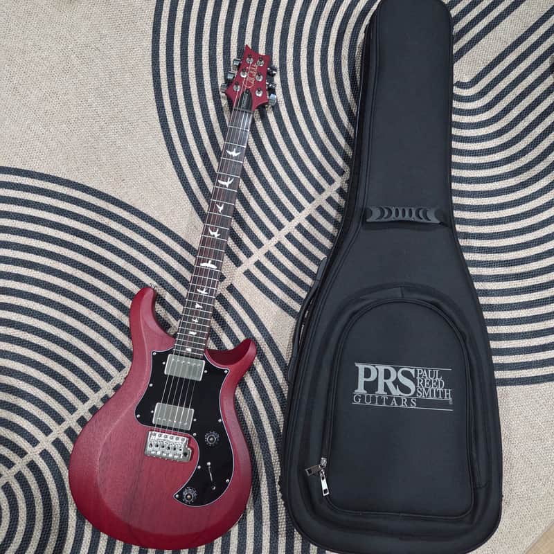 PRS S2 Standard 24 Satin 2024, USA 58/15 LT Pickups, Vintage Cherry Red image 1