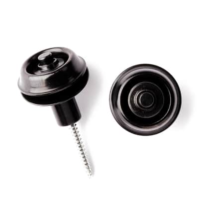 Dunlop Straplok Black Flush Mount  - Accessory for Guitars image 2