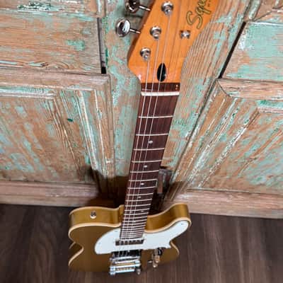 Squier Classic Vibe '60s Telecaster Custom SH Bigsby 2025 - Aztec Gold image 5