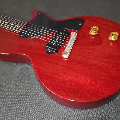 1955 Gibson Les Paul Junior Cherry; Factory Kalamazoo Refin w/Case image 15